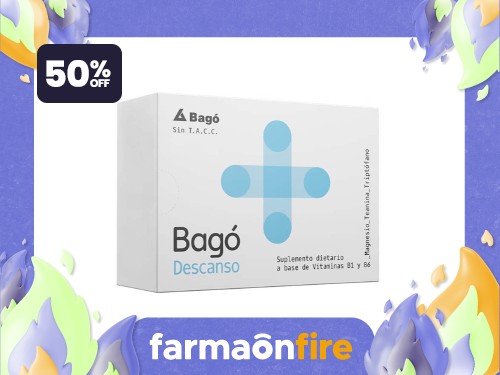 BAGO - Suplemento dietario descanso (20 comprimidos)