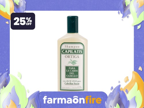 CAPILATIS - Shampoo ortiga con aloe vera 410 ml