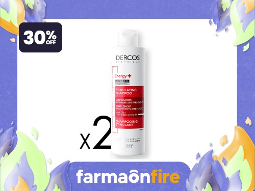 VICHY - Combo dercos shampoo anticaida (2 unidades)