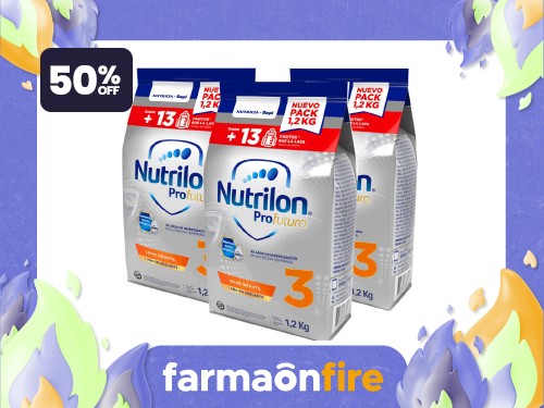 NUTRILON - Combo fórmula láctea profutura 3 (3 pouch de 1,2 kg)