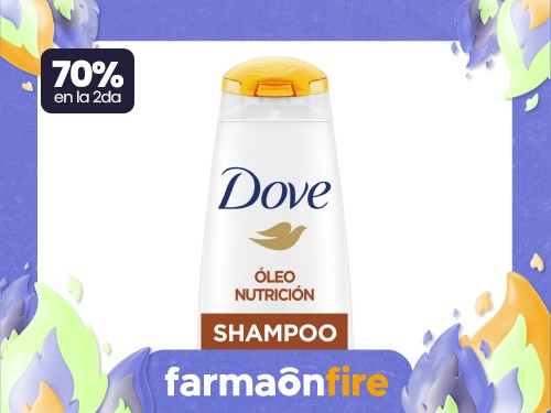 DOVE - Shampoo óleo nutrición 400 ml