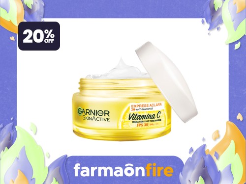GARNIER - Crema hidratante fps30 vitamina C 50 ml