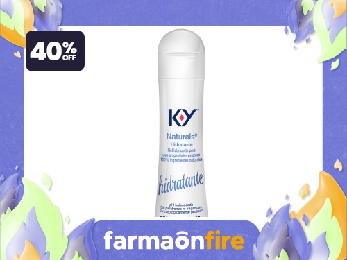 KY - Gel lubricante naturals hidratante 50 grs