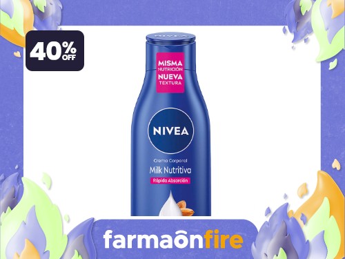 NIVEA - Crema corporal hidratante 5 en 1 piel extra seca 250 ml