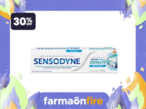 SENSODYNE - Sensodyne sensibilidad y esmalte 100gr