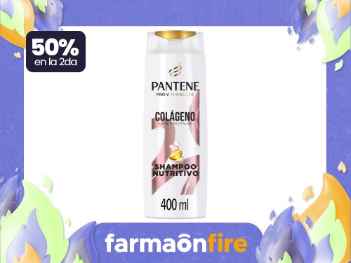 PANTENE - Shampoo colágeno nutre & revitaliza 400 ml