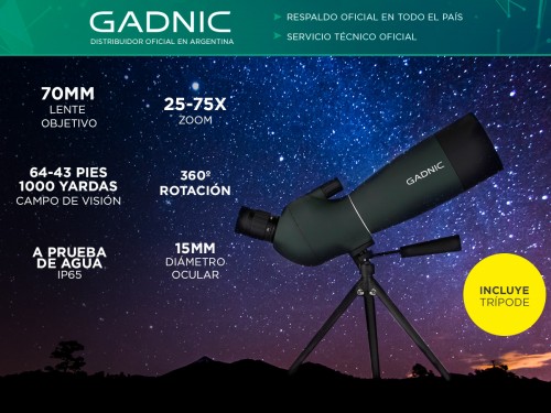Telescopio Monocular Portátil Gadnic