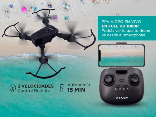 Drone Gadnic Con Camara HD 1080p Para Adultos Y Niños