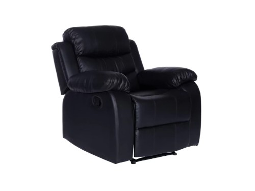 SILLON RECLINABLE 1 CUERPO BEVERLY NEGRO