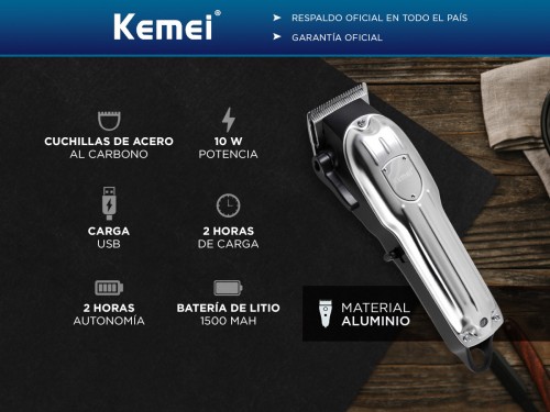 Cortadora de pelo Kemei LFJ-KM-1755 Premium Professional barberia Hair
