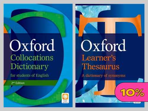 Pack Oxford Dictionaries - Collocations + Thesaurus - 10% Off