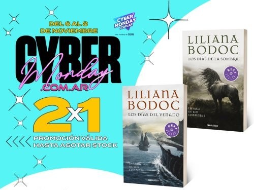 Libros 2x1 Liliana Bodoc - Saga de los confines Libros 1 y 2