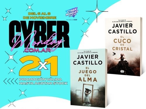 Libros 2x1 Javier Castillo - El Juego del Alma + El Cuco de Cristal