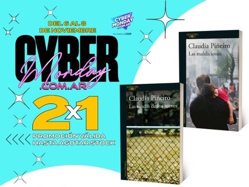 Libros 2x1 Claudia Piñeiro - La Viuda de los Jueves + Las Maldiciones
