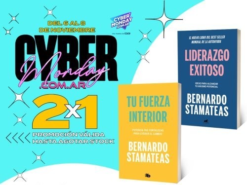 Libros 2x1 Bernardo Stamateas - Liderazgo Exitoso + Tu Fuerza Interior