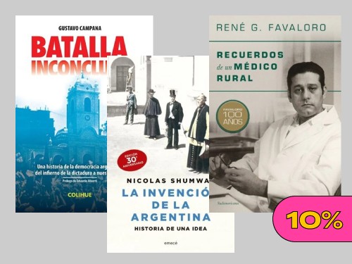 Ser argentinos - Libros política, cultura, literatura, música, cocina