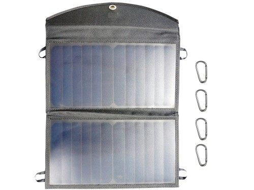 Panel Solar Plegable Portátil Gadnic Cargador USB Power Bank 30w
