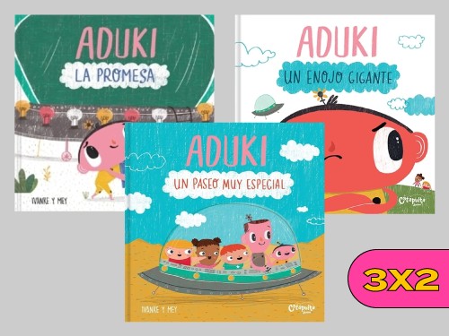 3x2 - Colección Aduki - Literatura infantil para los más pequeños