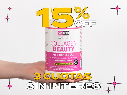 Colágeno Hidrolizado Beauty Antiedad - sabor Pink lemonade | WPN