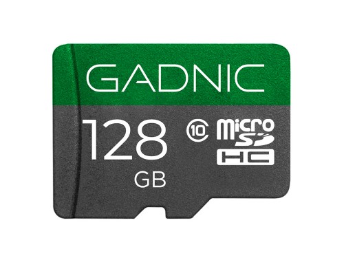 Memoria Micro SD Gadnic 128gb Clase 10 + Adaptador