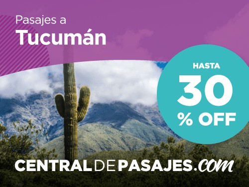 Pasaje en micro a Tucumán desde Córdoba