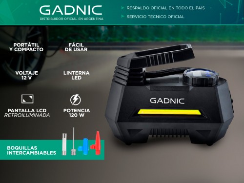 Compresor Inflador de Aire Gadnic IN304 150PSI