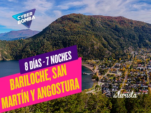 Patagonia Combinada: Bariloche, San Martín y Villa la Angostura 8 días