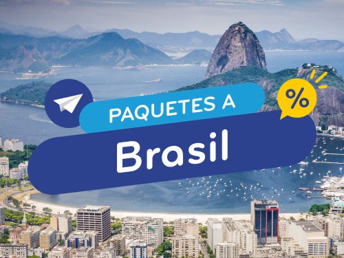 Paquete en oferta a Brasil. Vuelo + Hotel. Brasil