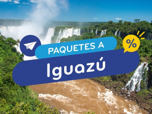 Paquete en oferta a Catatatas de Iguazú. Vuelo + Hotel. Argentina