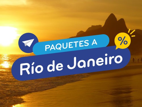 Paquete en oferta a Rio de Janeiro. Vuelo + Hotel. Brasil