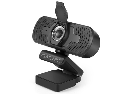 Webcam Gadnic 2K USB con Micrófono Streaming 1440p 30fps