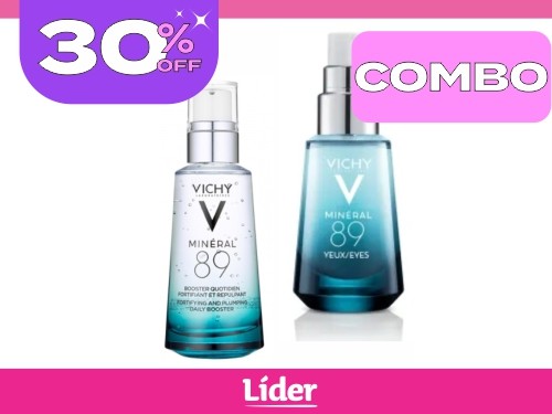 Vichy Combo Mineral 89 Booster + Contorno de ojos