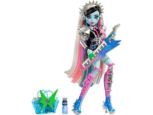 Monster High Doll, estrella de rock de Frankie Stein