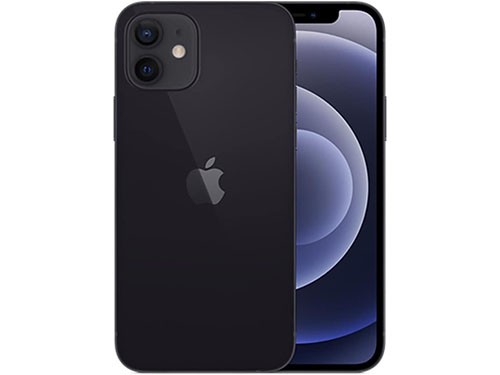 Apple iPhone 12, 64GB, Black - Renovado