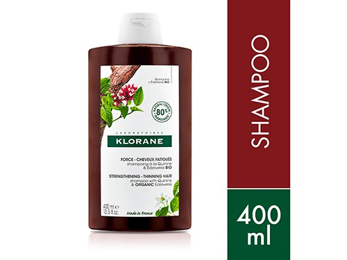 Klorane Shampoo Quinina Anti Caida X400ml 