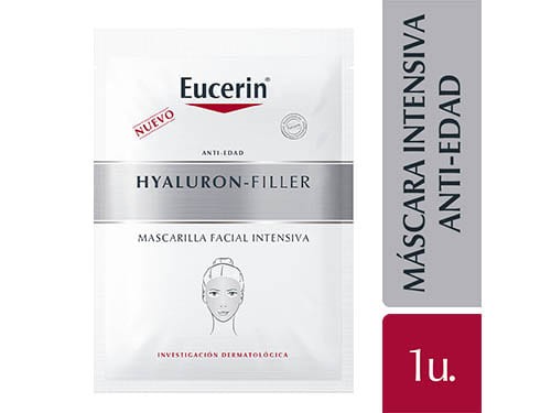 Eucerin Hyaluron-Filler Máscara Facial Anti Edad Intensiva 1u