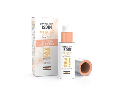 Fotoprotector Isdin Fotoultra Age Repair Color Spf 50 - 50Ml