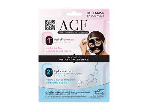 ACF Máscara Facial Duo Mask En Dos Pasos