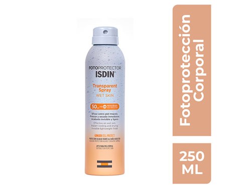 Isdin Fotoprotector Fps50+ Wet Skin Spray Transparente 250ml