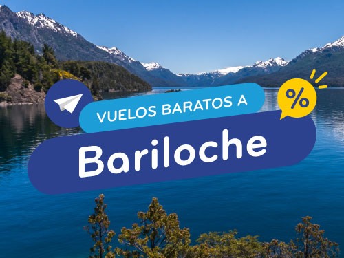 Vuelos Baratos a Bariloche. Pasajes en Oferta en Argentina.