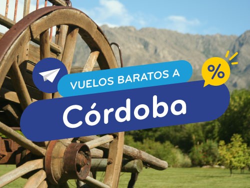 Vuelos Baratos a Cordoba. Pasajes en Oferta en Argentina.