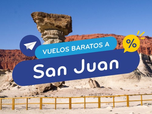 Vuelos Baratos a San Juan. Pasajes en Oferta en Argentina.
