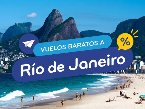 Vuelos Baratos a Rio de Janeiro. Pasajes en Oferta a Brasil.