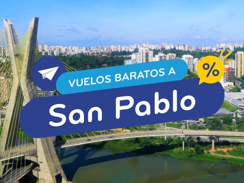 Vuelos Baratos a San Pablo. Pasajes en Oferta a Brasil.