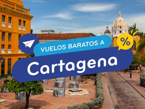 Vuelos Baratos a Cartagena. Pasajes en Oferta a Colombia.