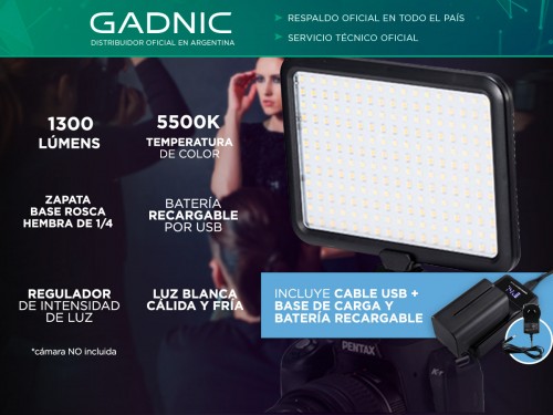 Luz Continua Gadnic F13-9090PH 1300 Lumens