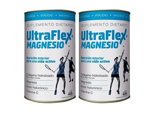 Ultraflex Magnesio Colágeno Hidrolizado 420gr X 2 Unid.