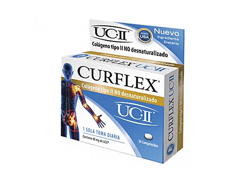 Curflex Colágeno Tipo 2 No Desnaturalizado Artrosis X 30c