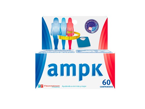 Ampk Suplemento Dietario Quemador De Grasa 60 Comprimidos