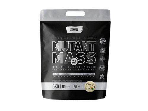 Star Nutrition Mutant Mass 5 Kilos Zipper Pack Vainilla